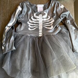 Pottery barn kids light up tutu skeleton costume